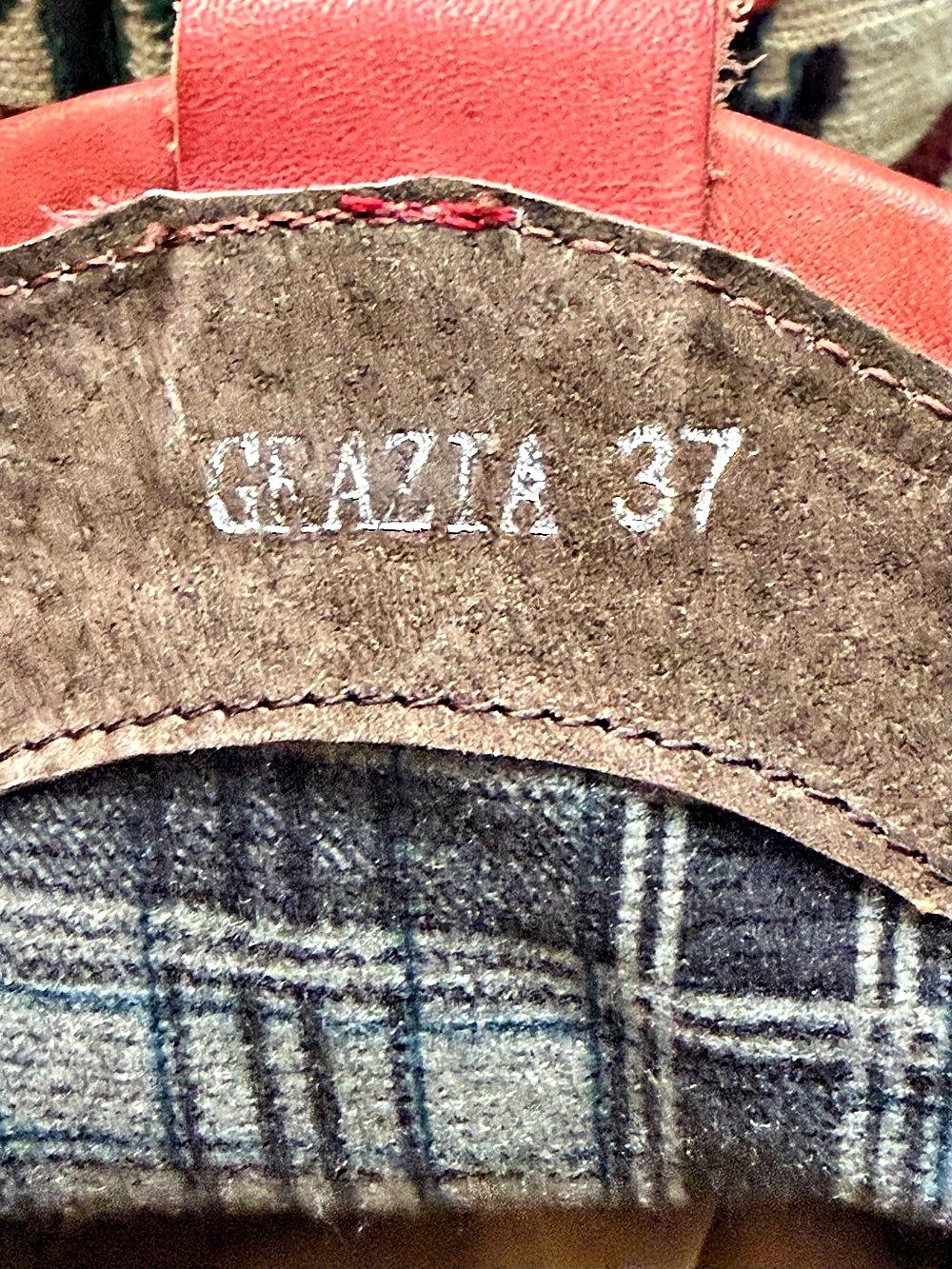 L'Artiste by Spring Step Grazia Red Tapestry Floral Leather Boots EU 37 - Picture 12 of 12